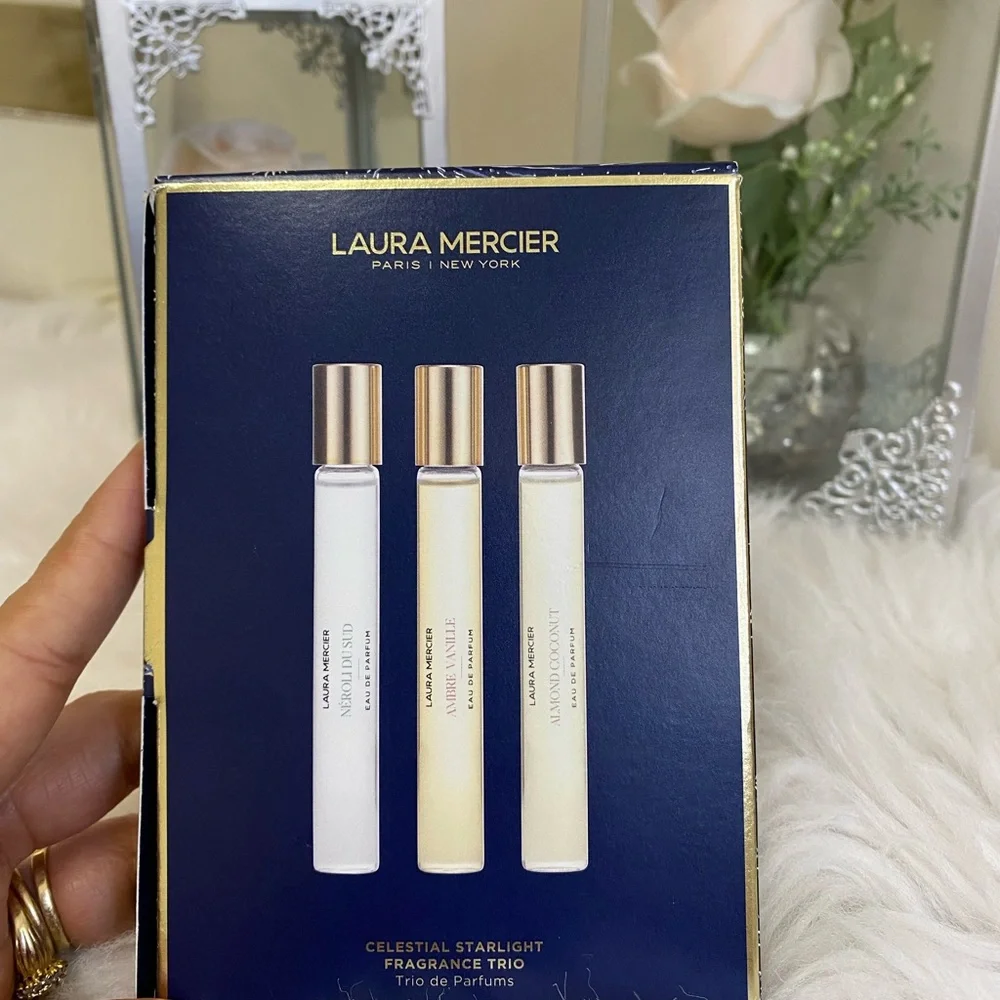 Laura Mercier CELESTIAL STARLIGHT FRAGRANCE TRIO 0.34 FL OZ EACH - Picture 6 of 8